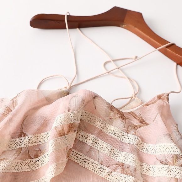 pink dress skirt for summer party - Picture 11 of 11